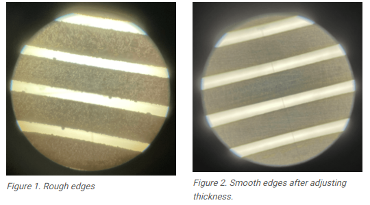 How to Choose Shadow Mask Thickness